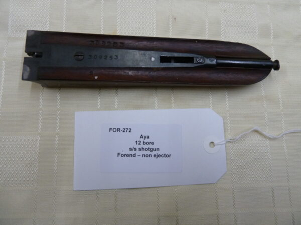 Aya 12 bore side by side shotgun Forend
