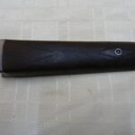 Belgium 12 bore side by side shotgun forend