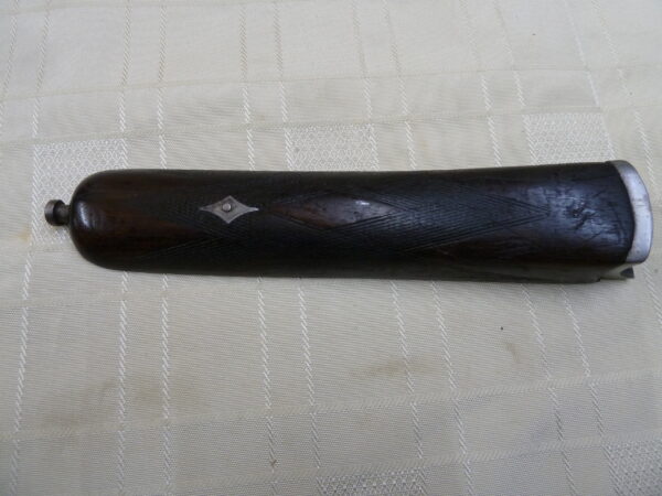 Mayer 12 bore side by side shotgun forend