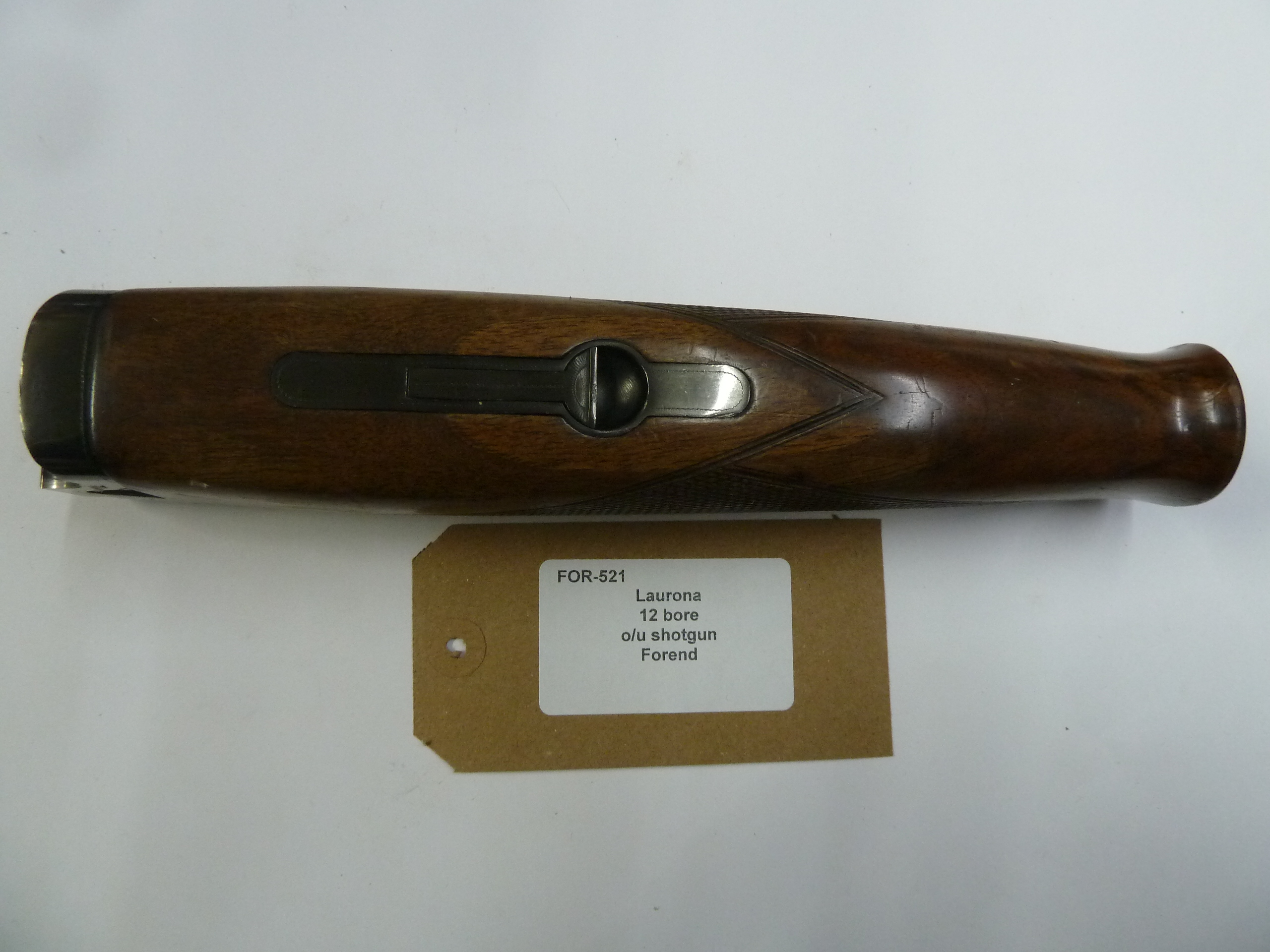Laurona 12 bore over and under shotgun forend