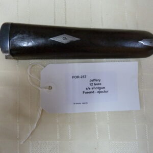 Jeffery 12 bore side by side forend