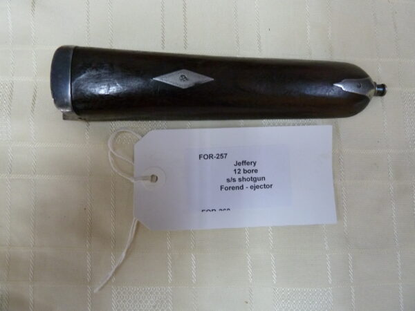 FOr-257 Jeffery 12 bore sss shotgun forend ejector (1) Jeffery 12 bore side by side forend