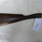 William Evans 12 bore side by side shotgun stock