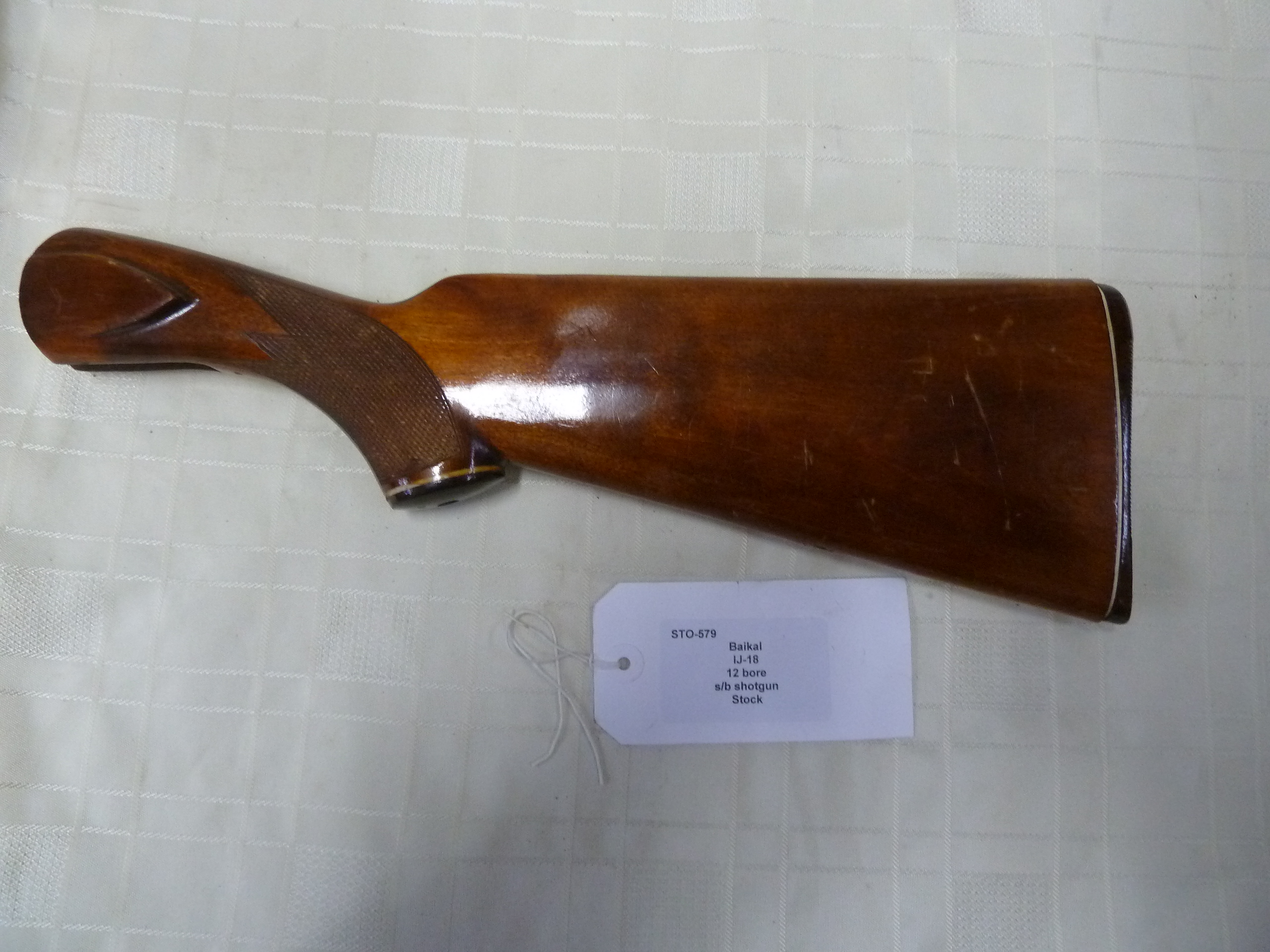 Baikal IJ-18 single barrel stock