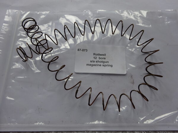 Rottweil 12 bore semi auto shotgun magazine spring