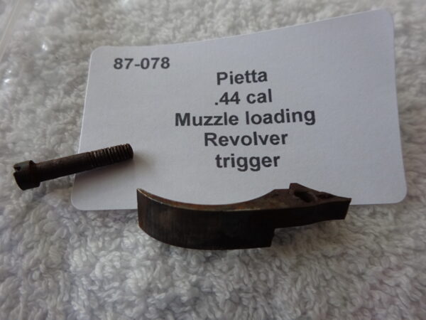 Pietta .44 muzzle loading revolver trigger