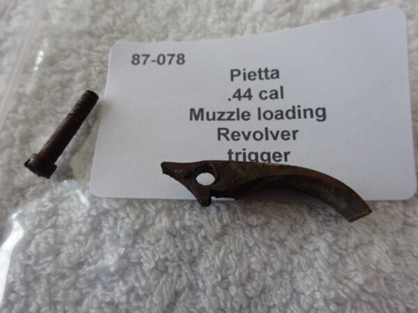 Pietta .44 muzzle loading revolver trigger