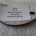Pietta .44 muzzle loading revolver trigger hammer spring