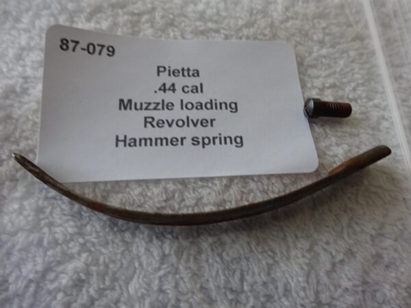 Pietta .44 muzzle loading revolver trigger hammer spring