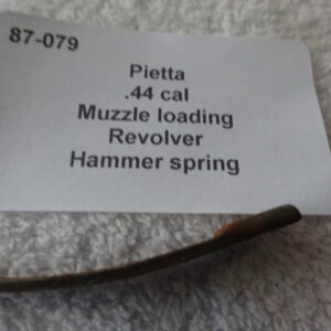 Pietta .44 muzzle loading revolver trigger hammer spring
