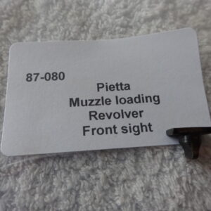 Pietta .44 muzzle loading revolver trigger front sight