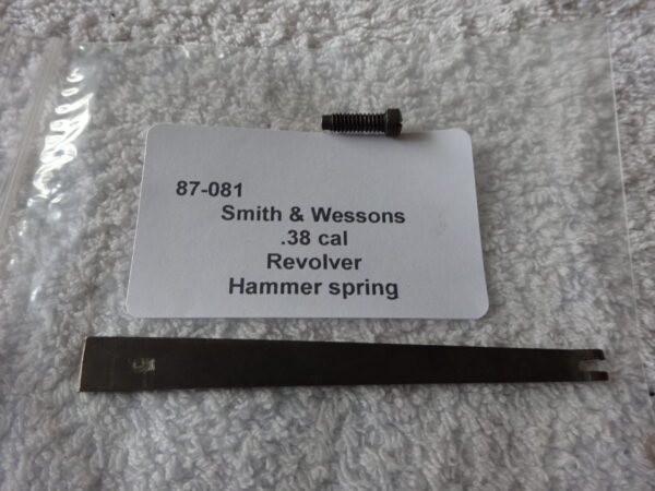 Smith & Wesson .38 revolver hammer spring