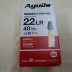 Aguila .22LR ammunition
