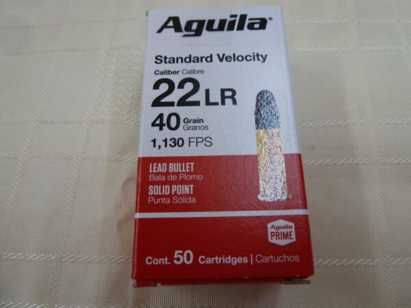 Aguila .22LR ammunition