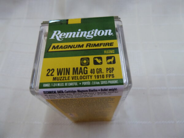 Remington .22wmr ammunition