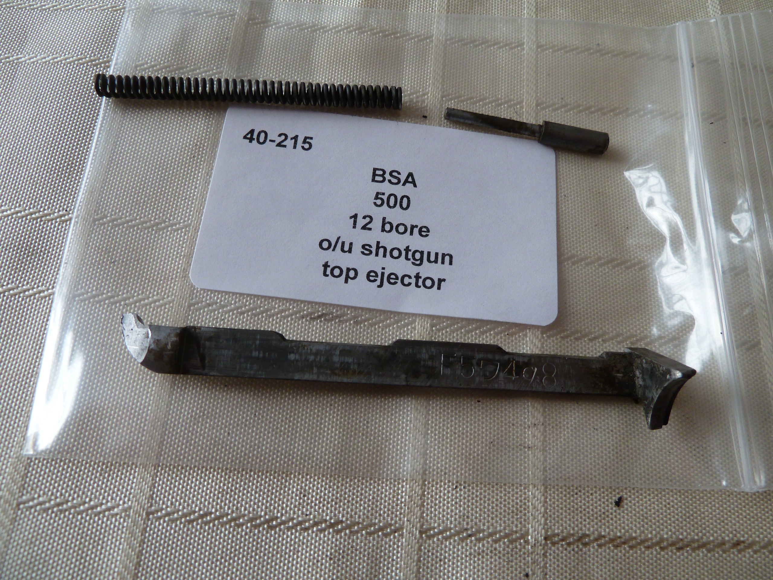 BSA 500 12 bore shot gun top ejector