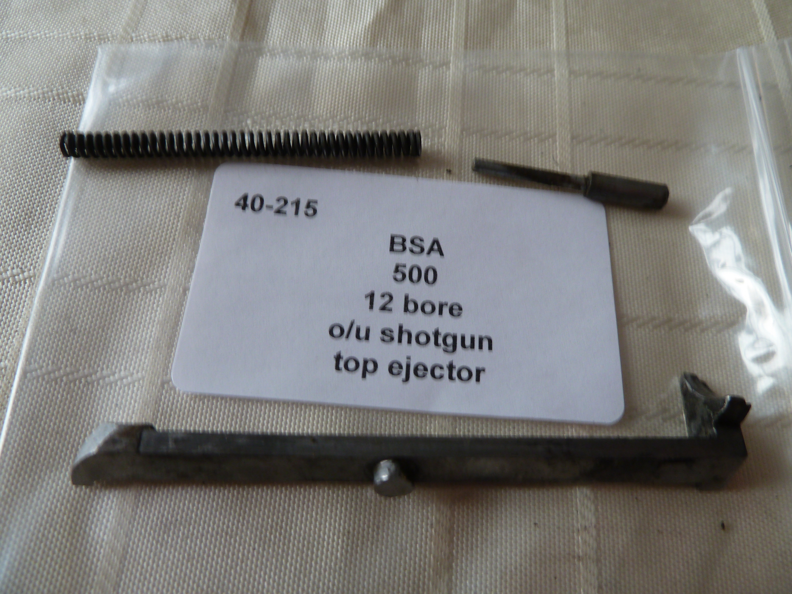 BSA 500 12 bore shot gun top ejector
