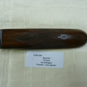 Spanish 12 bore side by side forend