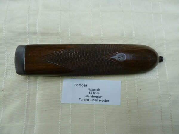 Spanish 12 bore side by side forend