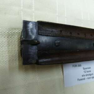 Spanish 12 bore side by side forend