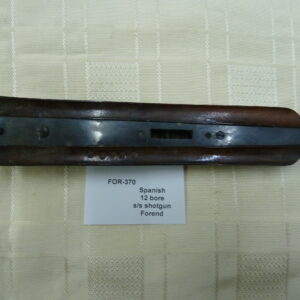 Spanish 12 gauge side by side shotgun forend - Image 2