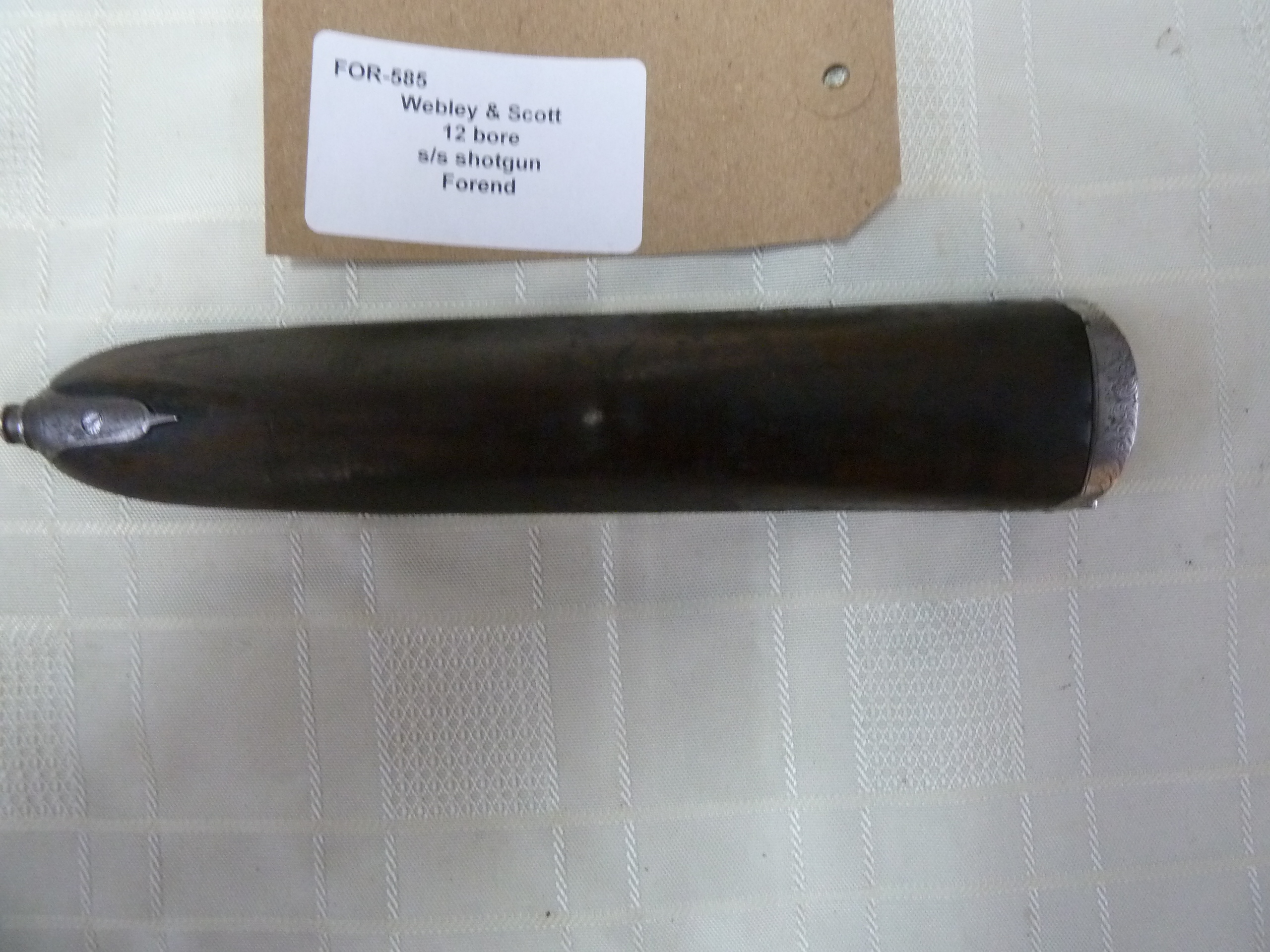 Webley & Scott 12 bore shotgun forend