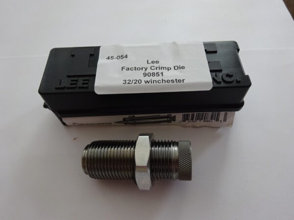 45-054 Lee 9085` 32-20 winchester factory crimp die (1) Lee Factory Crimp Die 32/20 winchester
