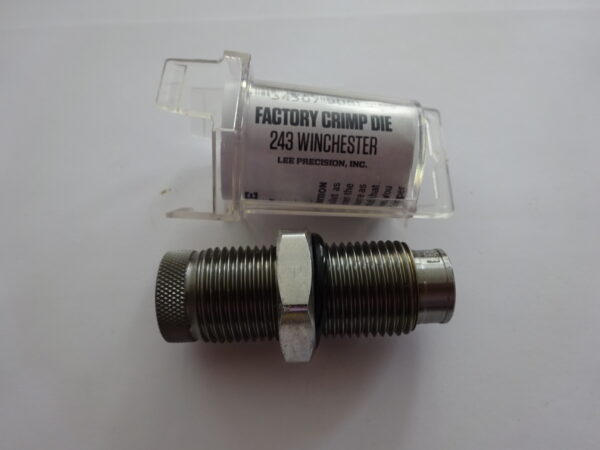 45-055 Lee 90819 243 winchester factory crimp die (1) Lee Factory Crimp Die 243 winchester