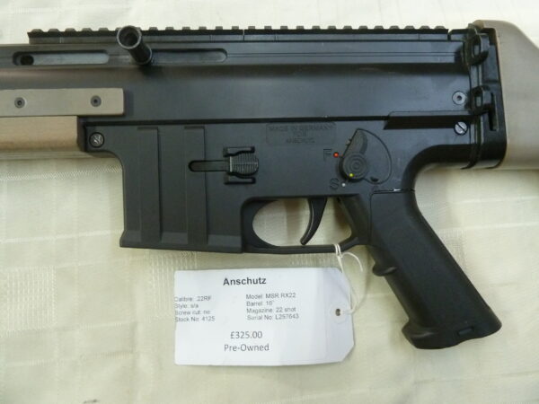 Anschutz MSR RX22 .22RF Rifle