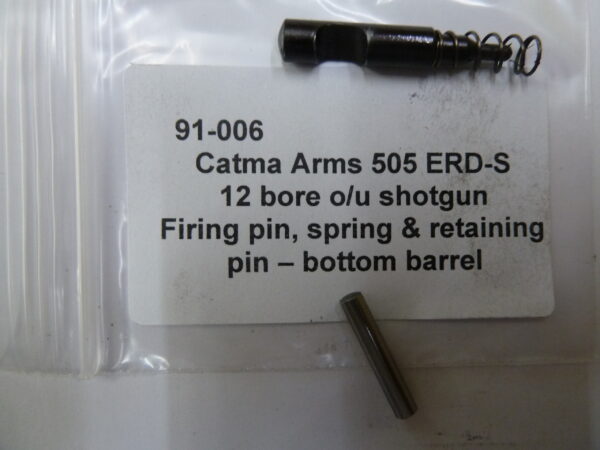 91-006 Catma Arms 505 ERD-S 12 bore ou shotgun firing pin bottom barrel Catma Arms 505 ERD-S shotgun firing pin bottom barrel