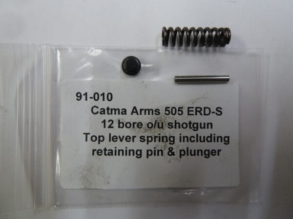91-010 Catma Arms 505 ERD-S 12 bore ou shotgun top lever spring Catma Arms 505 ERD-S shotgun top lever spring