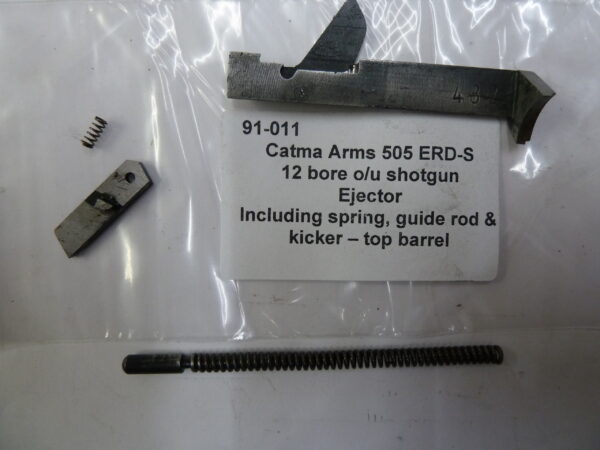 91-011 Catmas Arms 505 ERD-S 12 bore ou shotgun ejector - top barrel (2) Catma Arms 505 ERD-S shotgun ejector top barrel