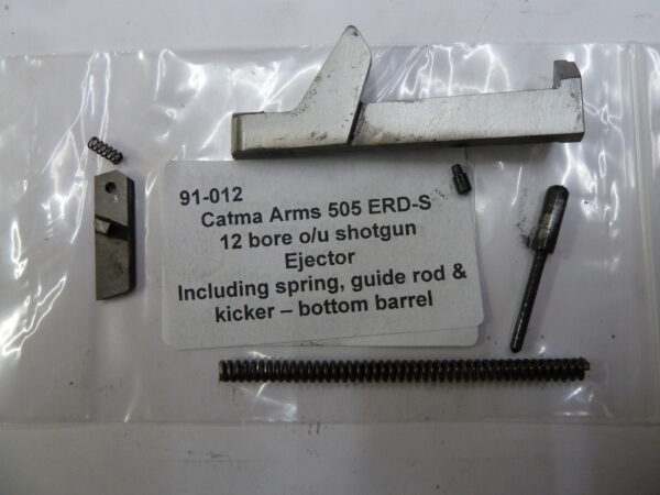 91-012 Catma Arms 505 ERD-S 12 bore ou shotgun ejector - bottom barrel (1) Catma Arms 505 ERD-S shotgun ejector bottom barrel