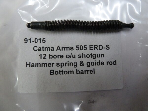 91-015 Catma Arms 505 ERD-S 12 bore ou shotgun hammer spring bottom barre; Catma Arms 505 ERD-S shotgun hammer spring bottom barrel
