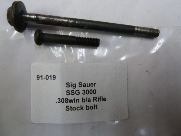Sig Sauer SSG 3000 .308 rifle stock bolt