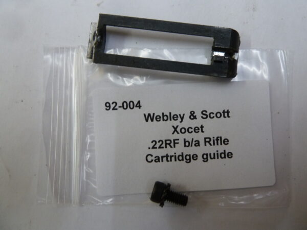 Webley & Scott Xocet cartridge guide
