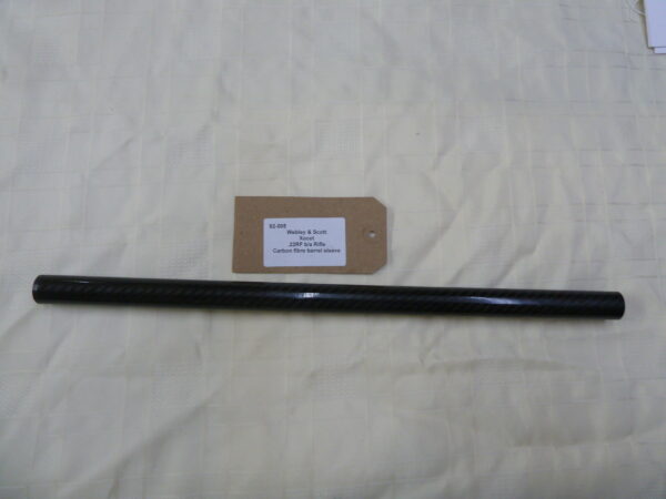 Webley & Scott Xocet carbon fibre barrel sleeve
