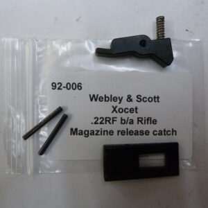 Webley & Scott Xocet magazine release catch