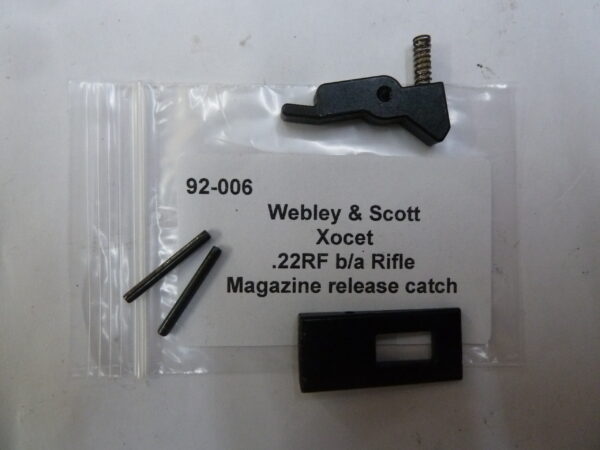 Webley & Scott Xocet magazine release catch