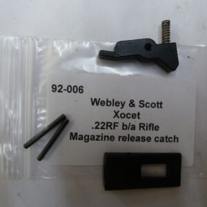 Webley & Scott Xocet magazine release catch