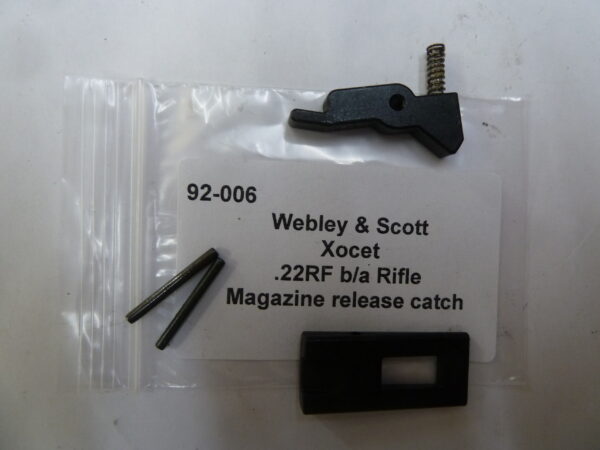 Webley & Scott Xocet magazine release catch