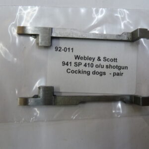 Webley & Scott 941 SP shotgun cocking dogs