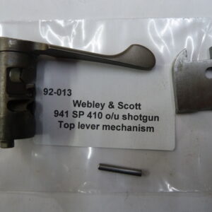 Webley & Scott 941 SP shotgun top lever mechanism