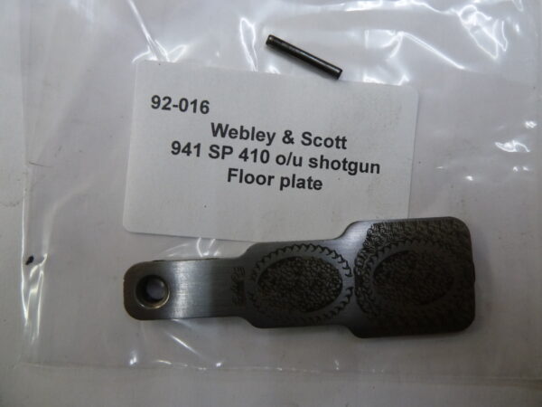92-016 Webley & Scott 941 SP ou shotgun floor plate
