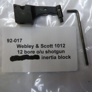 Webley & Scott 1012 shotgun inertia block