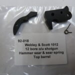 Webley & Scott 1012 shotgun hammer top barrel