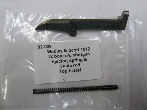 Webley & Scott 1012 shotgun ejector top barrel