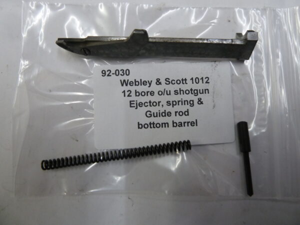 Webley & Scott 1012 shotgun ejector bottom barrel