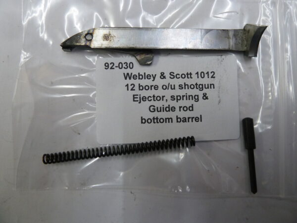 Webley & Scott 1012 shotgun ejector bottom barrel