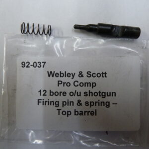 Webley & Scott Pro Comp firing pin top barrel